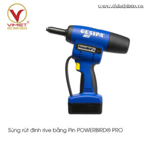 Súng rút đinh rive bằng Pin POWERBIRD® PRO